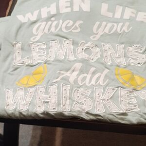 Graphic Tee - When Life Gives You Lemons Add Whiskey
